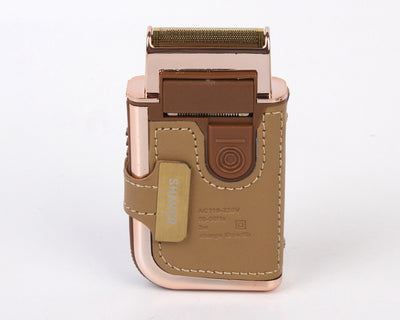 Estuche Doble de Cuero para Afeitadora Eléctrica - Image 6