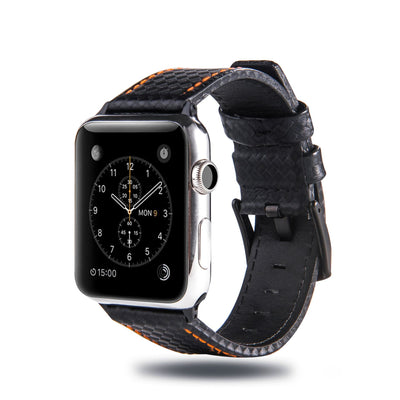 Reloj de Fibra de Carbono y Cuero Premium - Image 2