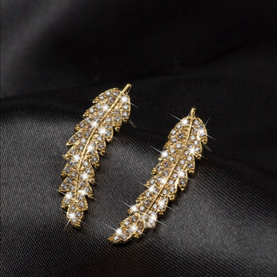 Aretes de Circonita con Baño de Oro y Plata - Estilo Coreano Elegante - Image 5