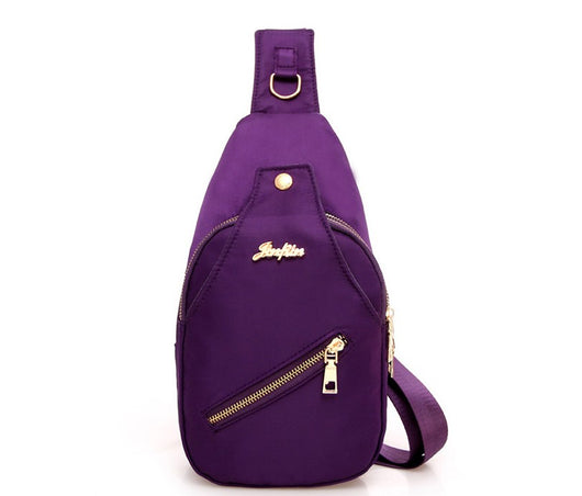 Bolsa Mensajera Nylon Impermeable para Mujer - Image 8