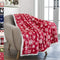 Copos De Nieve Rojos 150 X 130