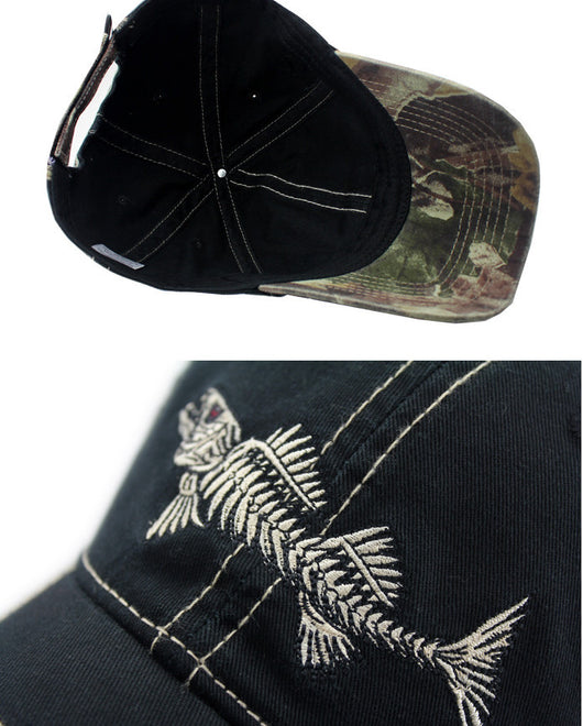 Gorra de Béisbol Hip-hop con Bordado de Espina de Pescado - Image 2