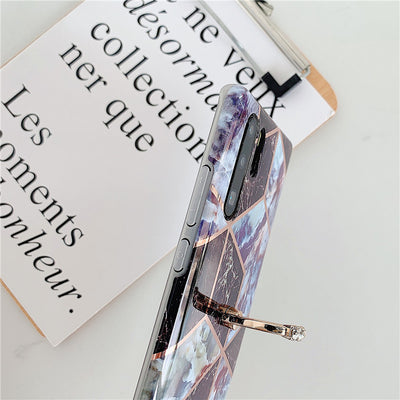 Funda para teléfono con mármol mosaico y acabado electrochapado - Image 17