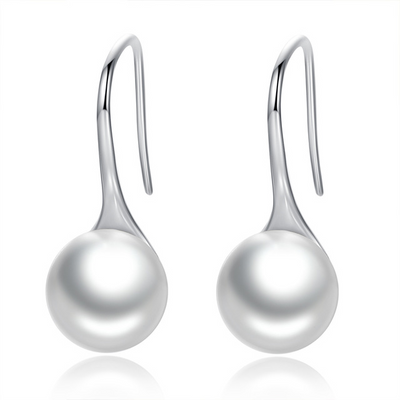 Aretes de Perla Coreanos Versátiles para Mujer