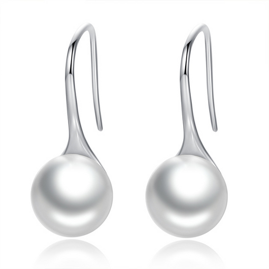 Aretes de Perla Coreanos Versátiles para Mujer