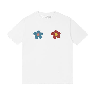 Camiseta Vintage Niña Dos Flores