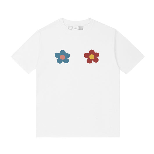Camiseta Vintage Niña Dos Flores