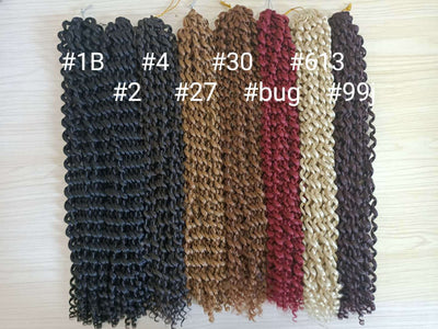 Peluca Crochet Efecto Ondas de Agua - Image 3