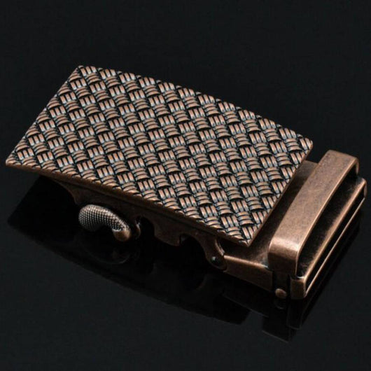 Cinturón de Cuero para Hombre con Hebilla Automática de Aleación - Image 2