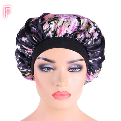 Gorro de Seda Satinada para Dormir - Bonnet Nocturno Estampado - Image 10