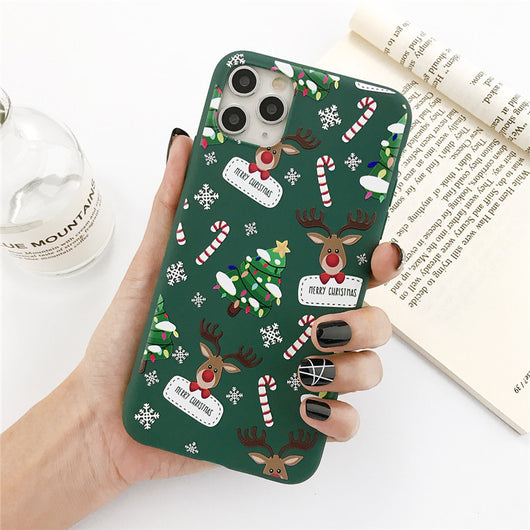 Funda para teléfono con reno navideño - Image 4