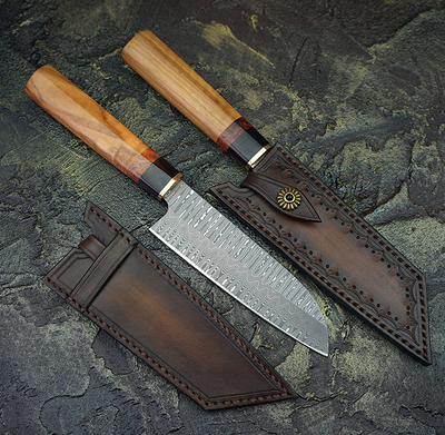 Cuchillo de Chef Acero Damasco Premium - Image 6