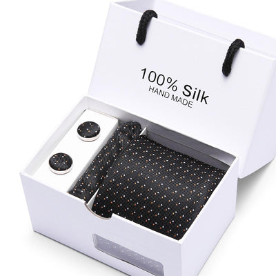Estuche de Regalo Ejecutivo: Conjunto de 5 Piezas para Traje Formal y Bodas