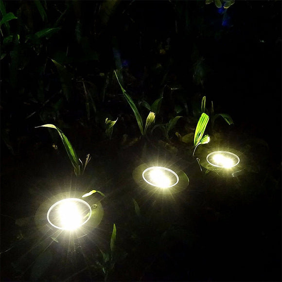 Luces Solares LED Impermeables para Jardín y Césped