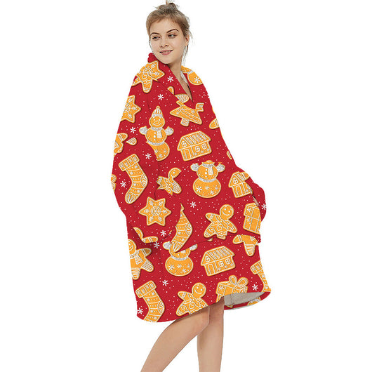 Sudadera Manta Cálida Estampada para Relajarse - Image 22