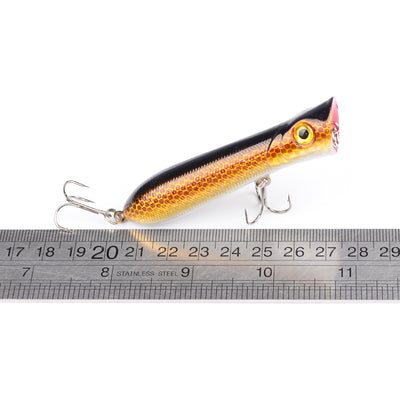 Señuelo de Pesca Artificial Negro 8CM - Anzuelo Resistente 12g - Image 3