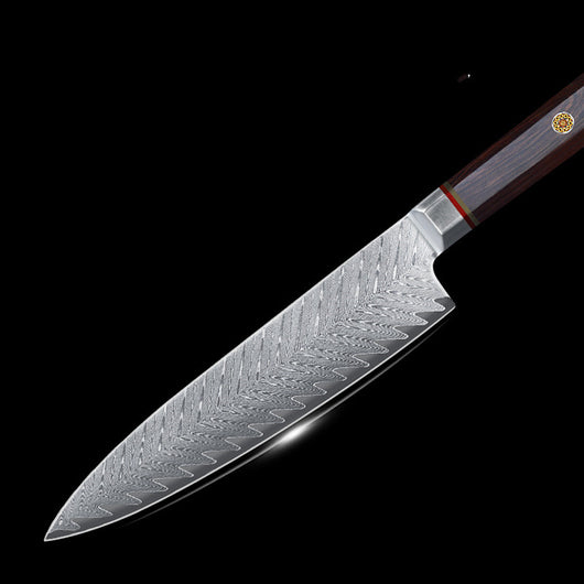 Cuchillo de Cocina con Mango Octagonal de Acero Damasco - Image 5