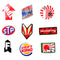 Adhesivo Decorativo Impermeable para Maletas con Diseño Graffiti