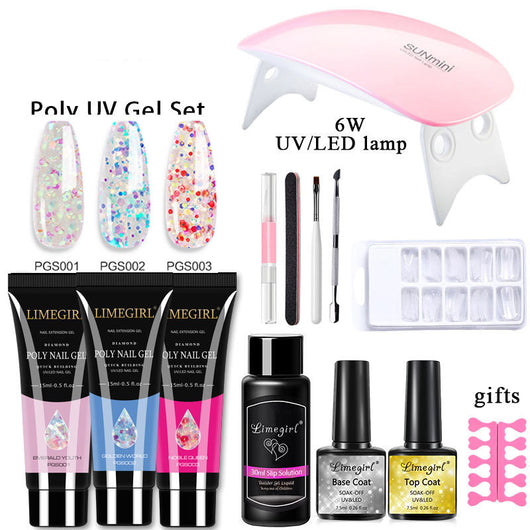Kit de Gel para Extensión de Uñas con Lámpara UV - Image 18