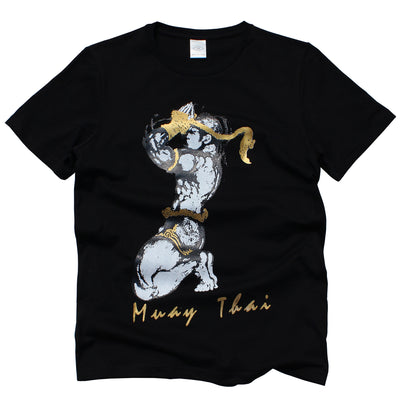 Playera de Boxeo con Estampado Deportivo