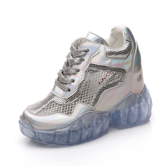 Zapatillas Deportivas Frozen Shoes Plataforma Mesh Transpirables - Image 6
