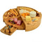 Juego de Tabla y Cuchillos para Queso en Bambú