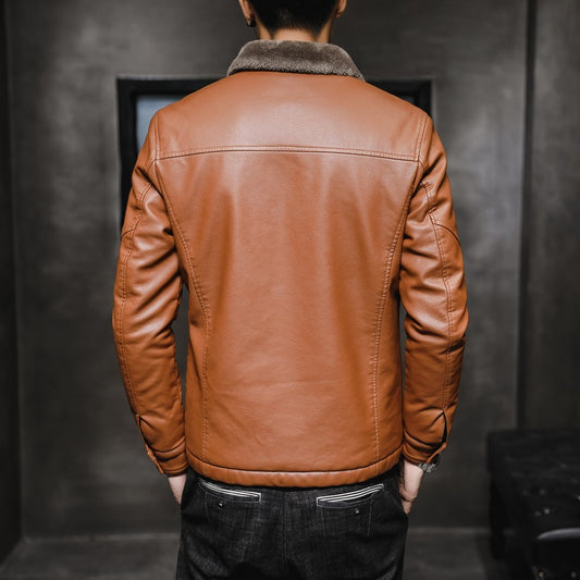 Traje de Motociclista Coreano en Cuero PU - Image 2
