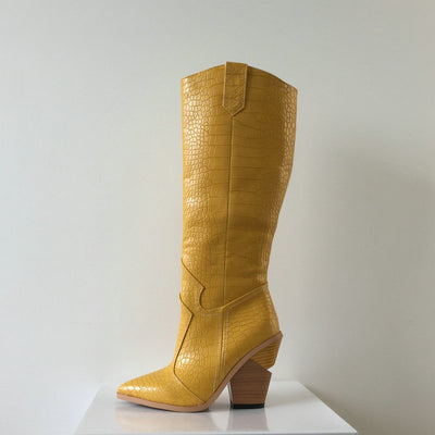 Botas de Tacón Grueso - Image 9
