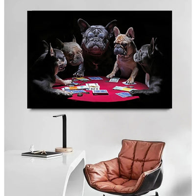 Póster Decorativo Bulldog Francés - Arte Moderno y Divertido para el Hogar - Image 3