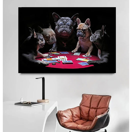 Póster Decorativo Bulldog Francés - Arte Moderno y Divertido para el Hogar - Image 3