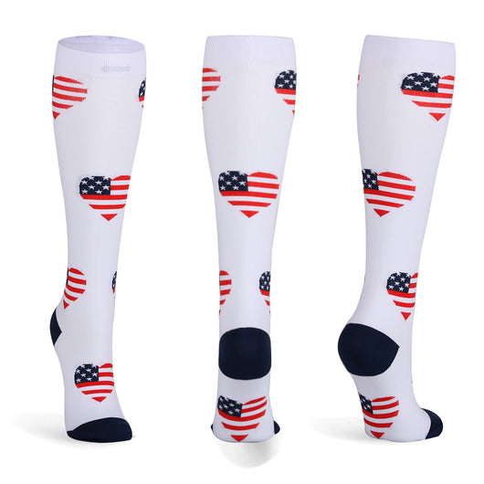 Calcetines de Compresión Deportivos Unisex Multicolor - Image 2