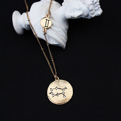 Colgante Dorado de los 12 Signos del Zodiaco - Image 27