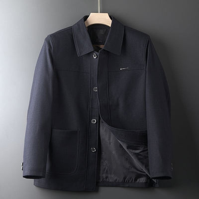Chaqueta Casual Suelta con Solapa para Hombre - Estilo Moderno - Image 15