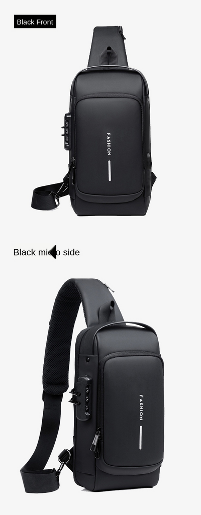 Bolso Bandolera Antirrobo con Cierre de Contraseña y Gran Capacidad - Image 13