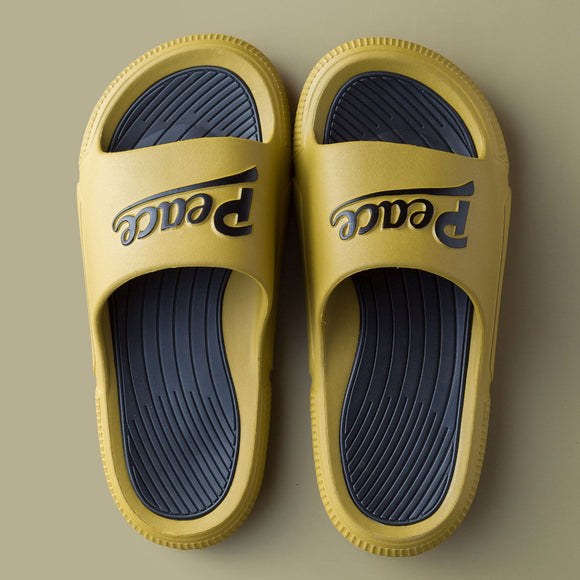 Sandalias de Pareja Bicolor Estilo Urbano para Exteriores