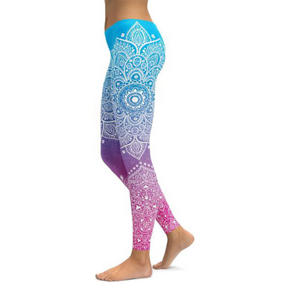 Pantalones de Yoga Estampados para Mujer - Fitness y Comodidad - Image 12