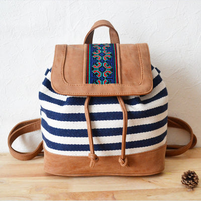Mochila Bordada con Rayas - Image 11