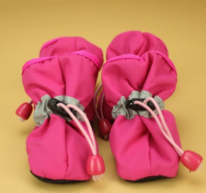Botas Cálidas Antideslizantes para Perros - Zapatos Suaves con Suela Flexible - Image 9