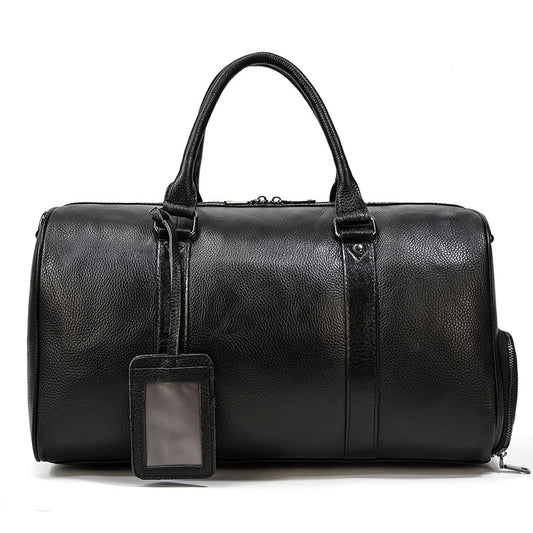 Bolso Vintage con Estampado de Lichi