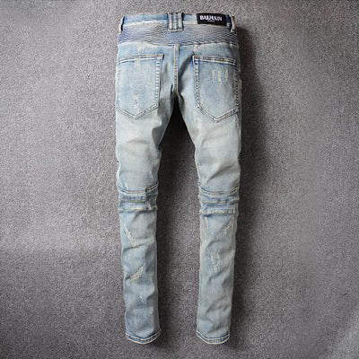 Jeans Biker Rotos con Estilo - Image 2
