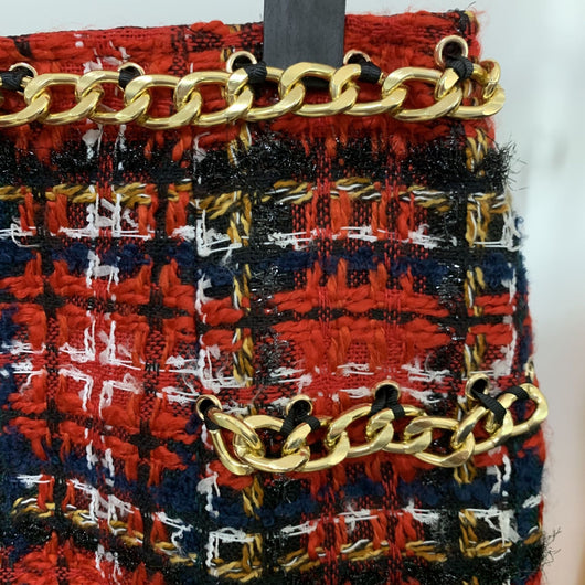 Abrigo de Lana Florentine Rojo con Corbata Integrada - Image 3