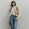 Conjunto de Moda Lisa Lamb: Chaleco, Camisa de Encaje y Blazer