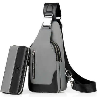 Bolsa Bandolera para Ciclismo en Tela Oxford - Bolso Práctico para Hombre - Image 17
