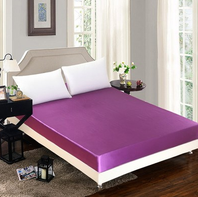 Juego de Cama Seda Hielo Verano - Funda Nórdica y Almohadas Color Sólido - Image 10
