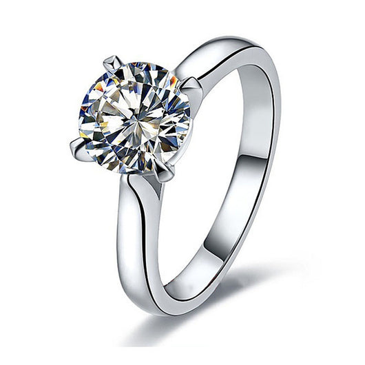 Anillo de Compromiso con Cuatro Puntas para Mujer - Image 13