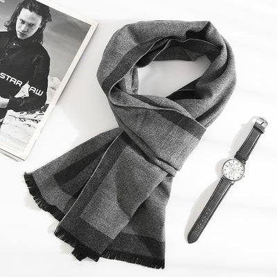 Bufanda de Seda Artificial Cepillada - Calidez y Elegancia para Otoño e Invierno - Image 19