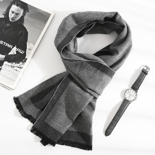 Bufanda de Seda Artificial Cepillada - Calidez y Elegancia para Otoño e Invierno - Image 19