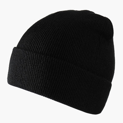 Gorro Tejido de Lana Gruesa - Calidez Total en Color Liso - Image 10