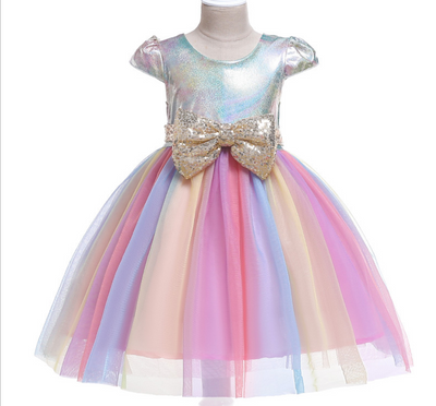 Vestido Princesa con Malla Elegante - Image 4