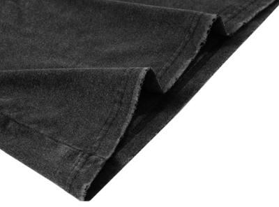 Camiseta Oversize Negra Básica para Hombre Manga Corta - Image 10